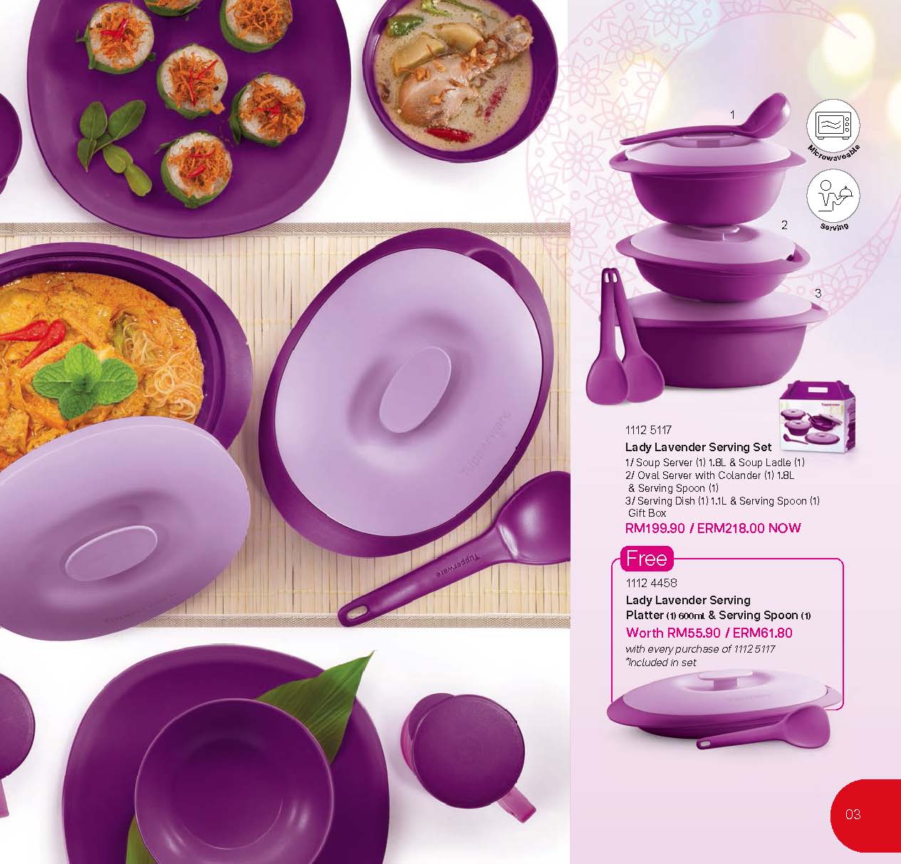 serving dishes set Malaysia